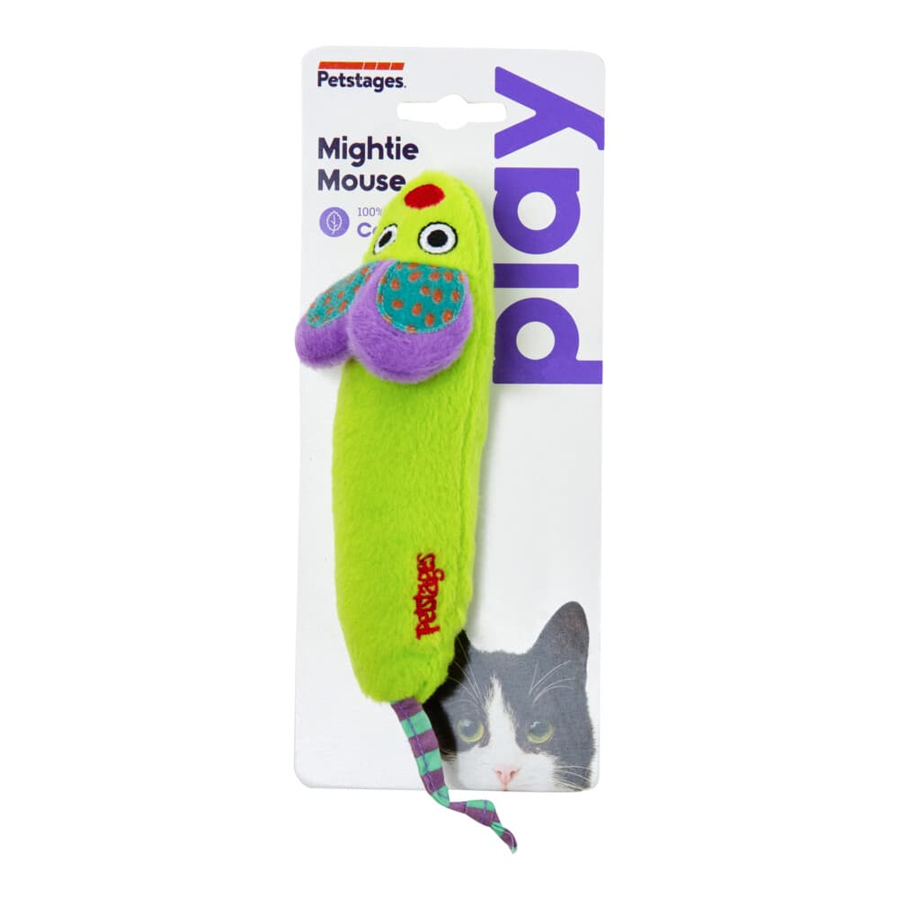 Petstages Green Magic Mighty Mouse Groen 10,1 x 21,6 x 3,2 cm