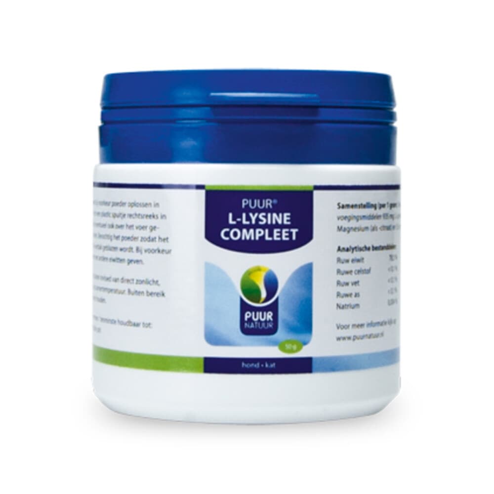 PUUR L-Lysine Compleet 50 gr