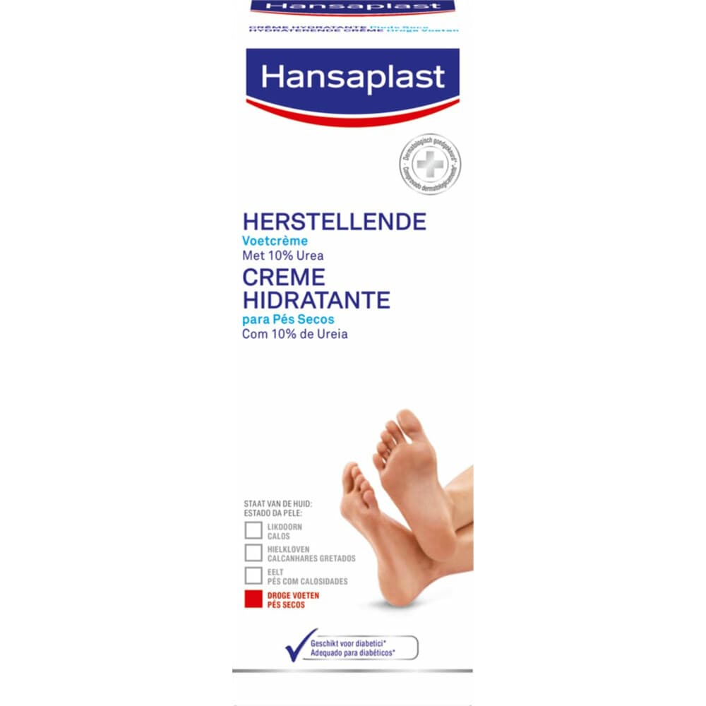 2e halve prijs: Hansaplast Herstellende Voetcreme 100 ml