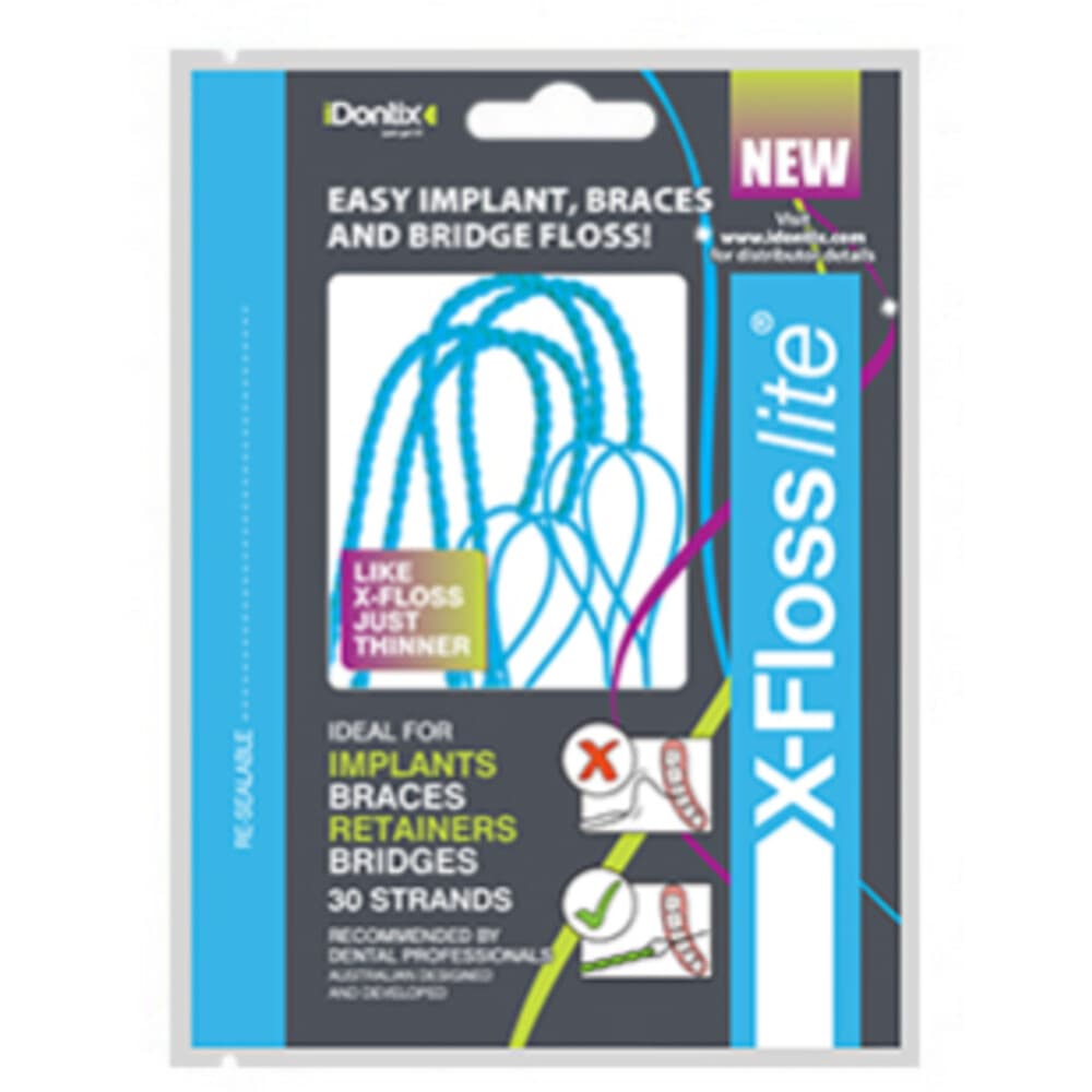 3x iDontix X-Floss Lite 30 stuks