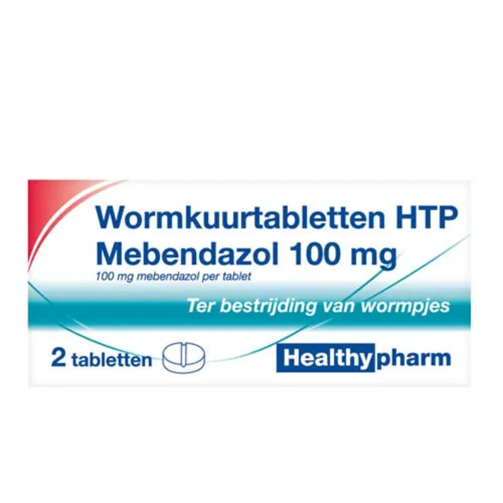 Healthypharm Mebendazol/wormkuur 2 tabletten
