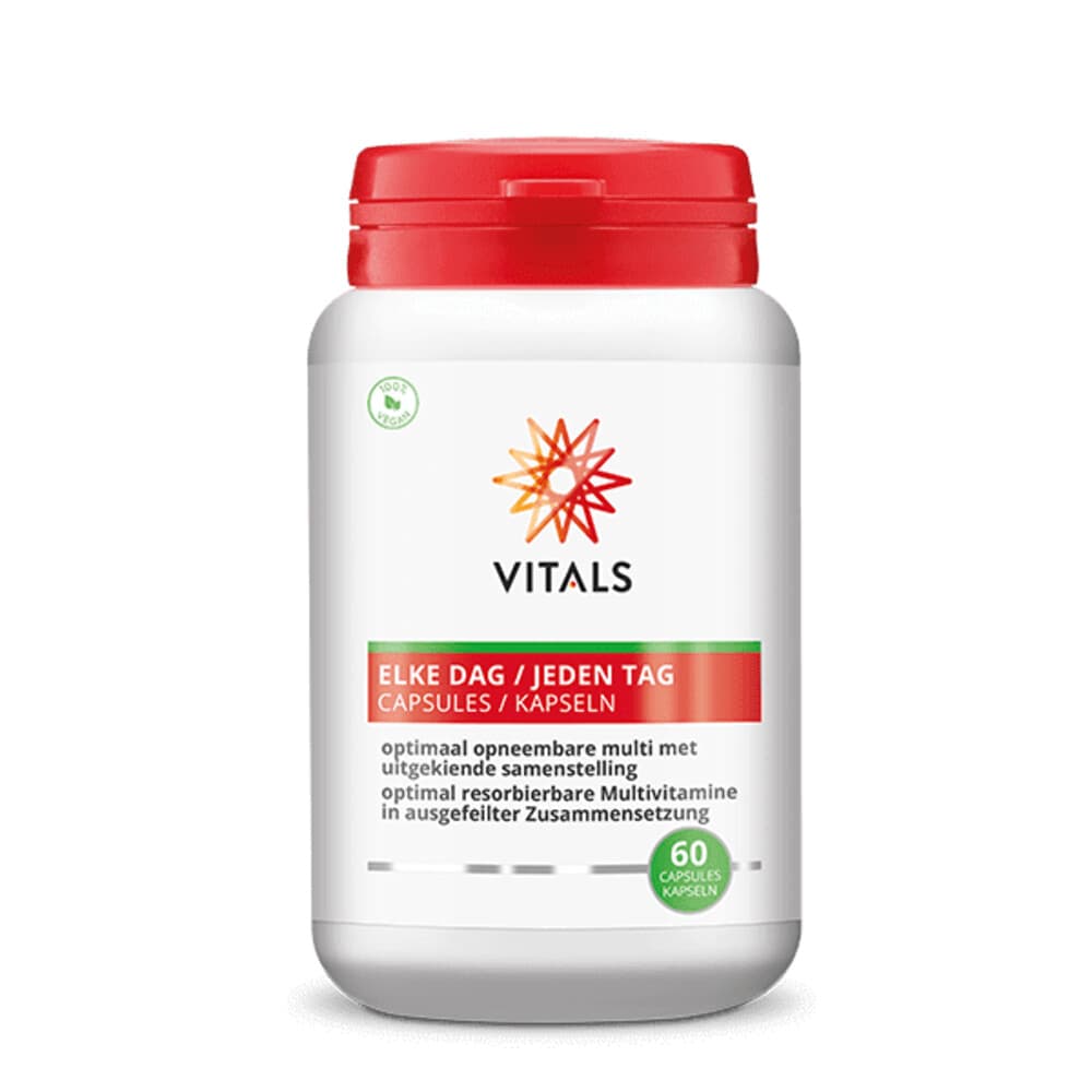 Gratis Verzending: 2x Vitals Elke Dag 60 capsules
