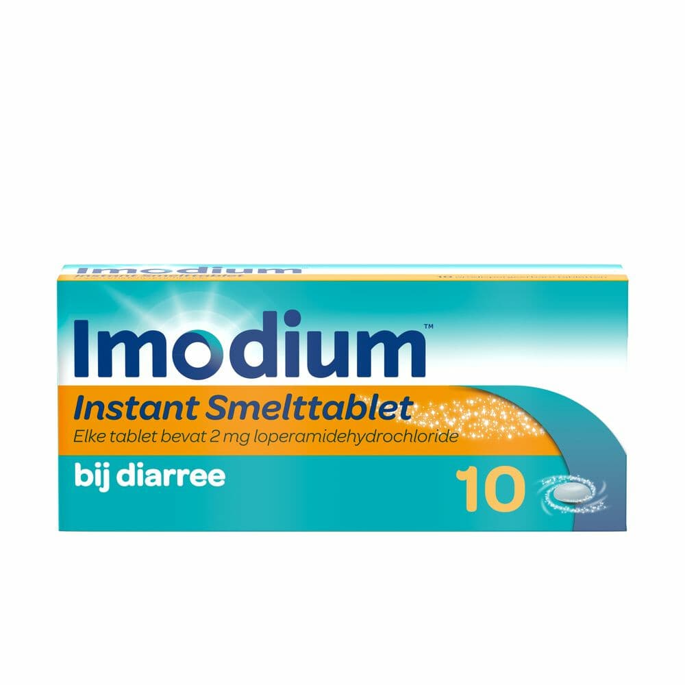 Imodium Instant Smelttablet 2mg 10 stuks