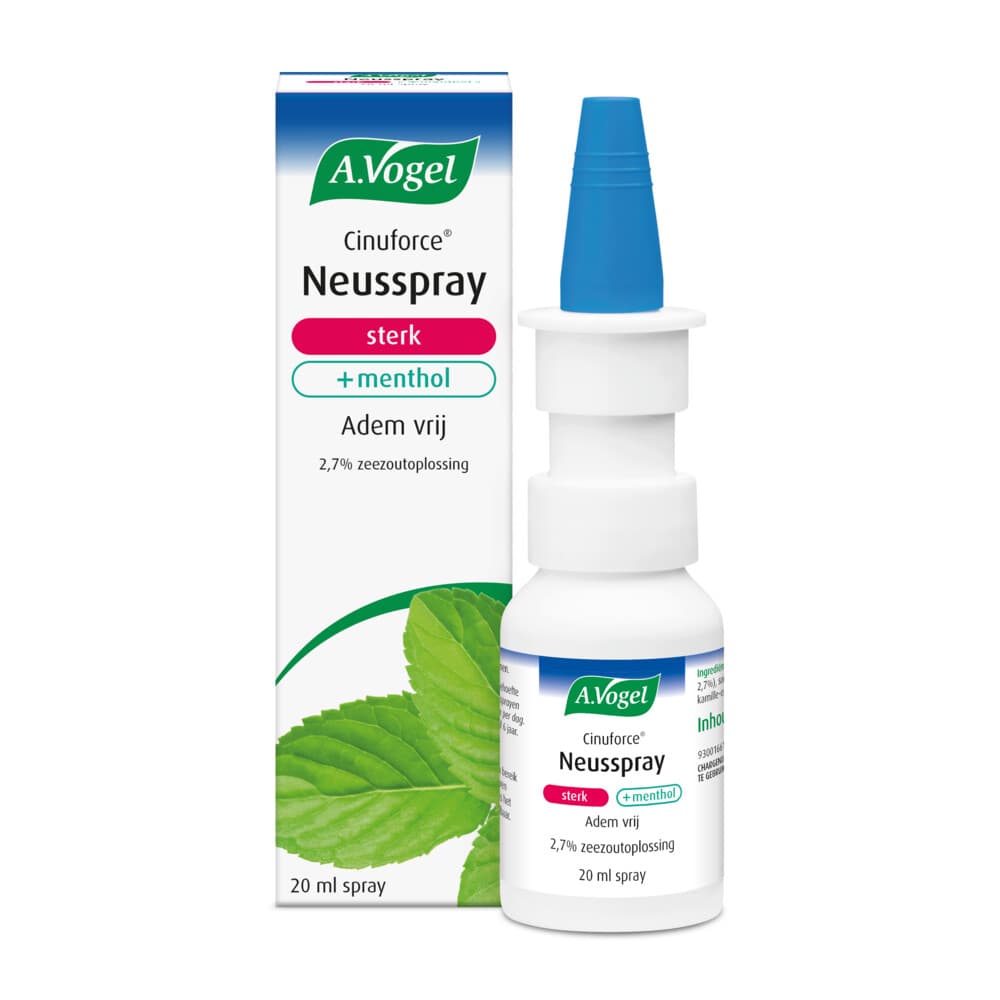 A.Vogel Cinuforce Neusspray Extra Sterk + Menthol 20 ml