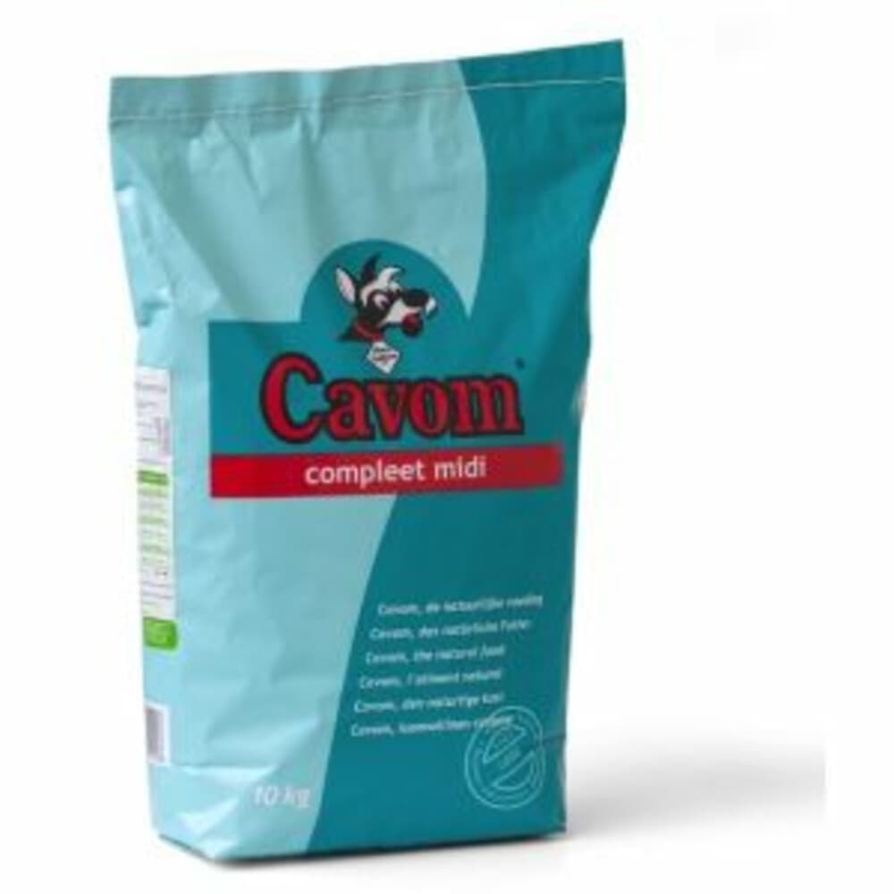 Cavom Hondenvoer Droog Compleet Midi 10 kg