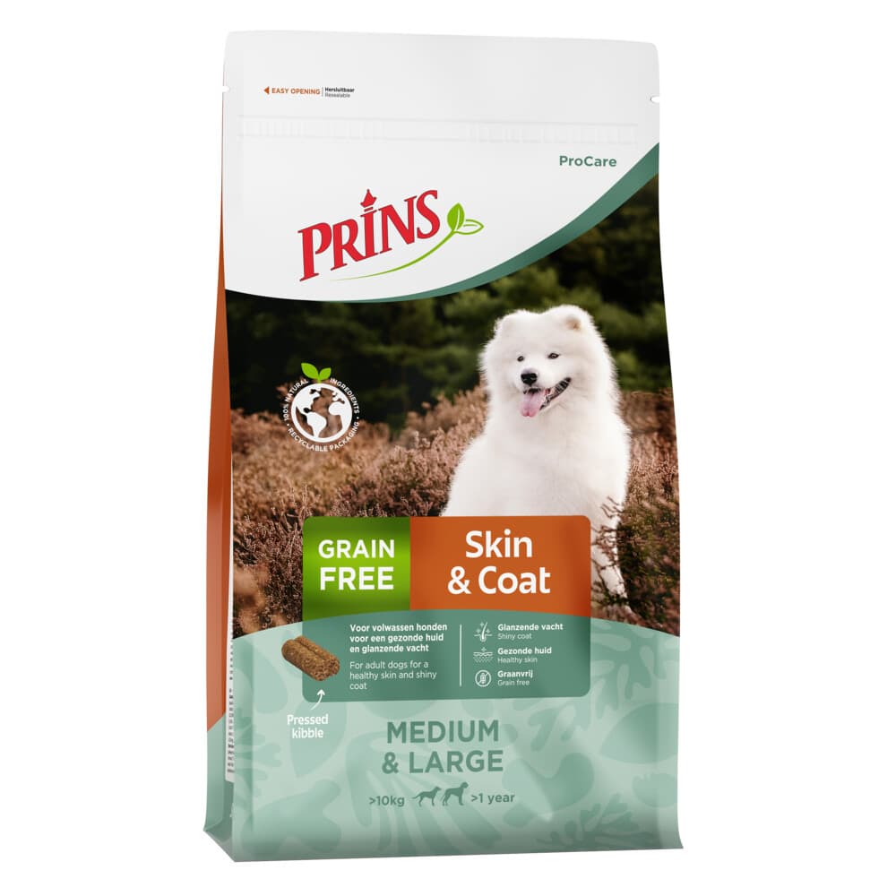 Prins ProCare Graanvrij Skin&Coat Hondenvoer 3 kg
