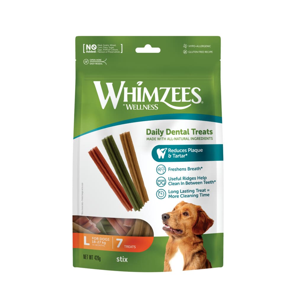 6x Whimzees Stix L 7 stuks