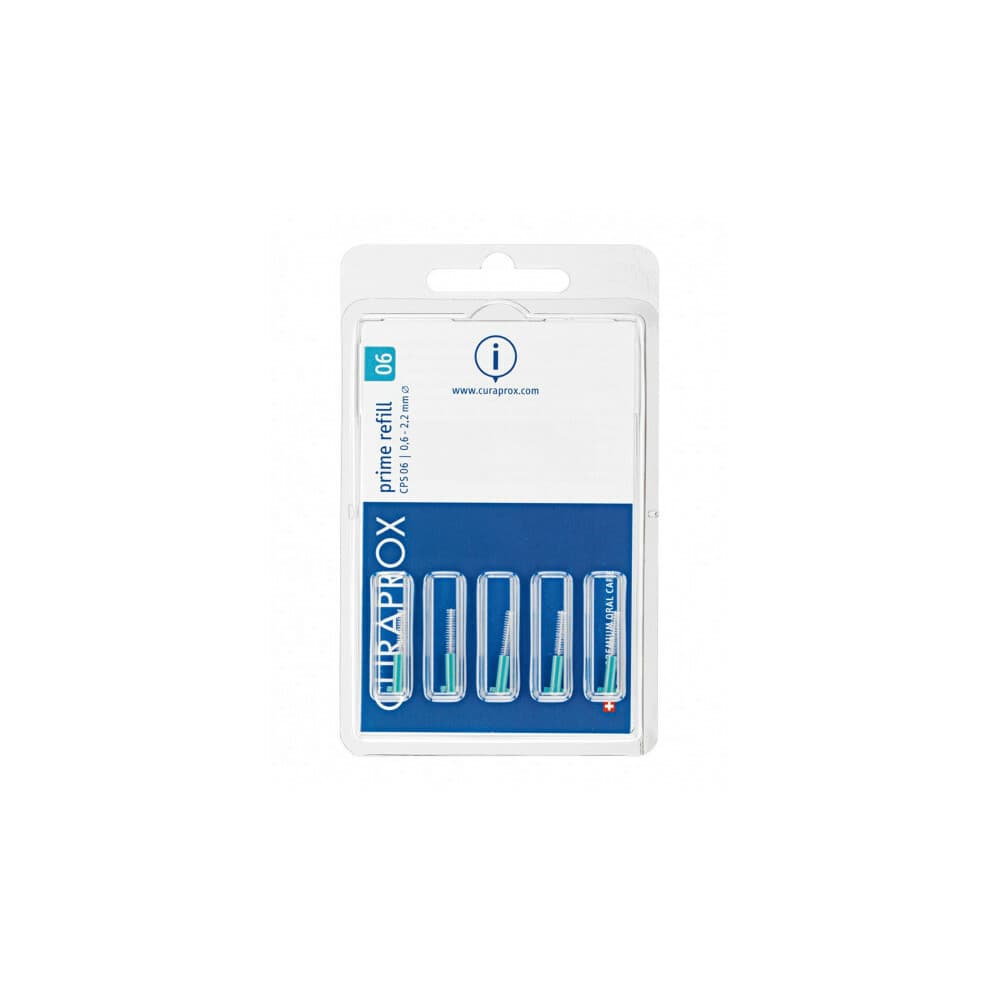 Curaprox Interdentaal Rager Refill Prime Turqoise - 2,2 mm 5 stuks