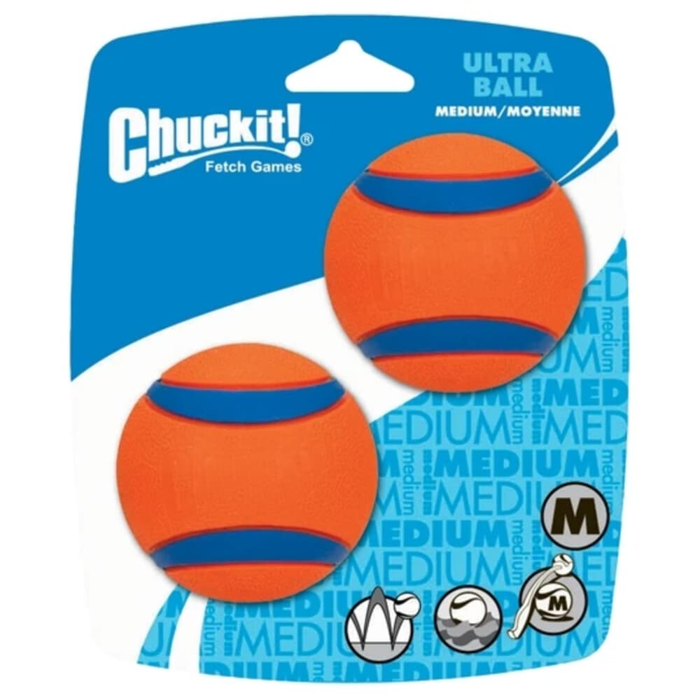 Chuckit Ultra Ballø 6 cm 2 stuks