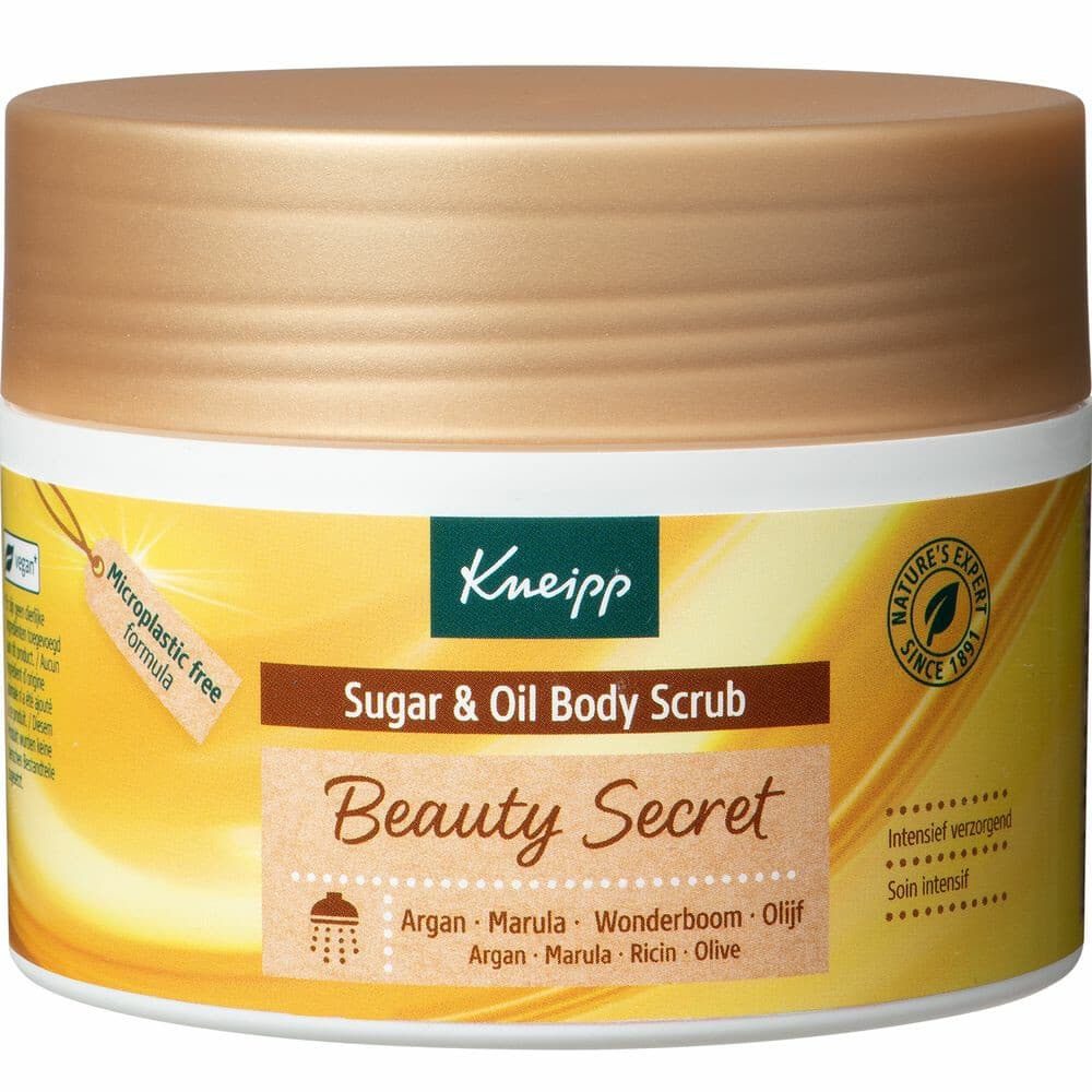 2x Kneipp Sugar&Oil Body Scrub Beauty Secret 220 gr