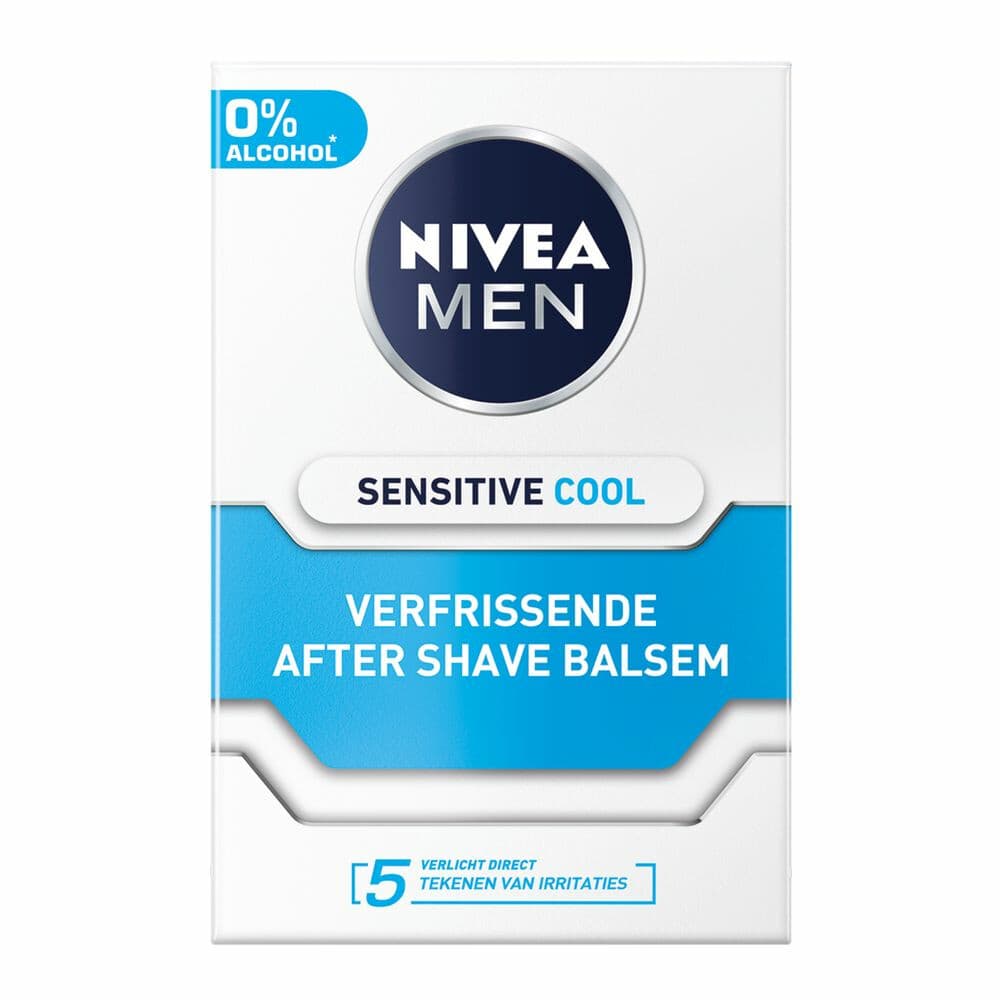 3x NIVEA Men Aftershave Balsem Sensitive Cooling 100 ml