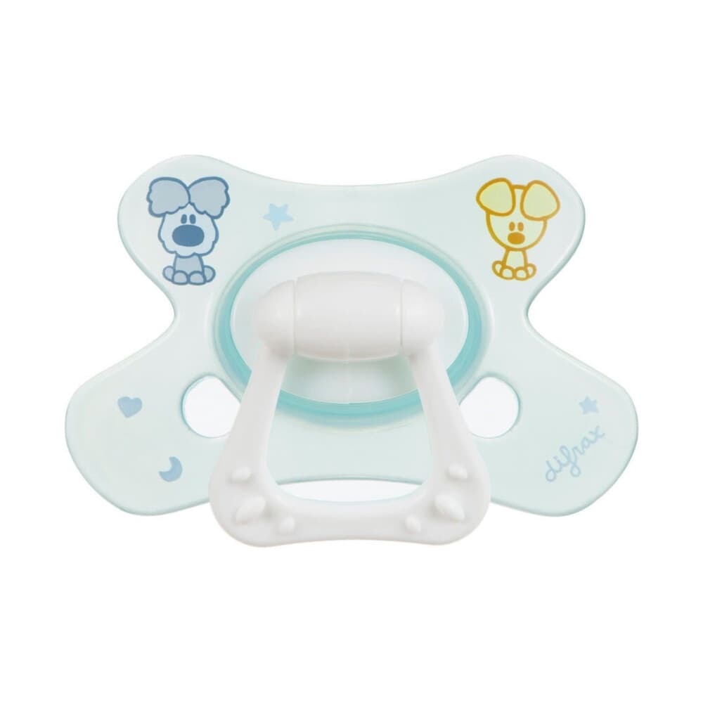 Difrax Fopspeen Natural 6+ mnd Woezel&Pip 1 stuk