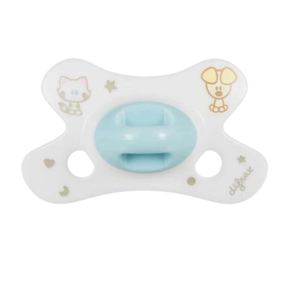 Difrax Fopspeen Natural 0-6 mnd Woezel&Pip 1 stuk