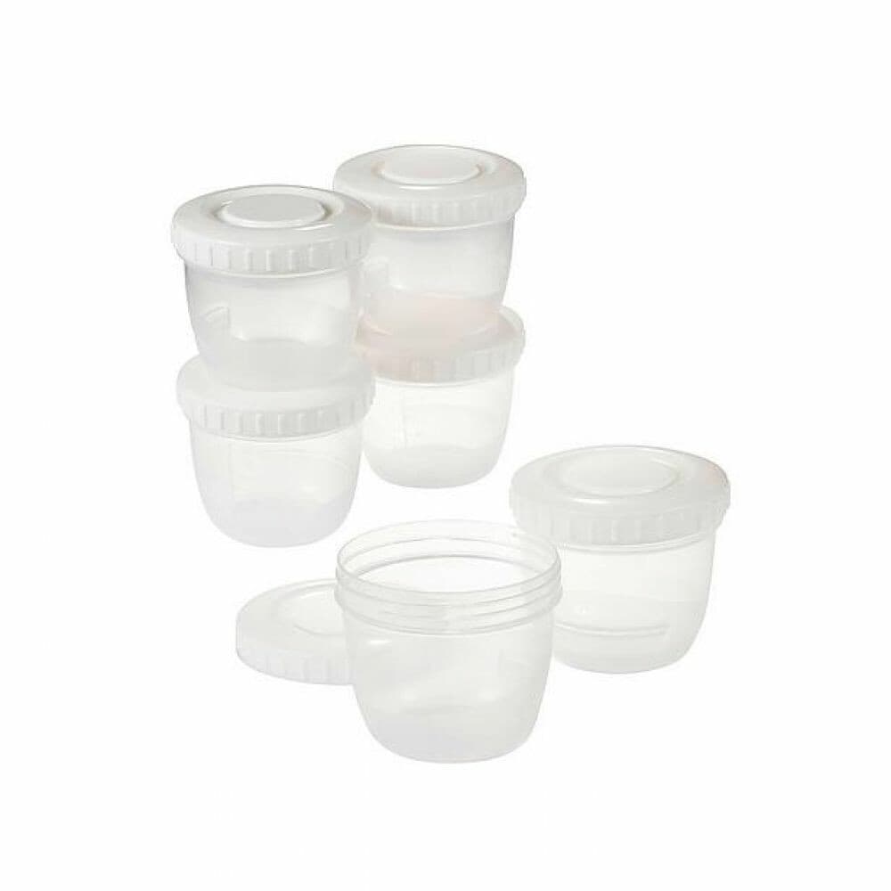 Difrax Bewaarbakjes Voeding 6 stuks