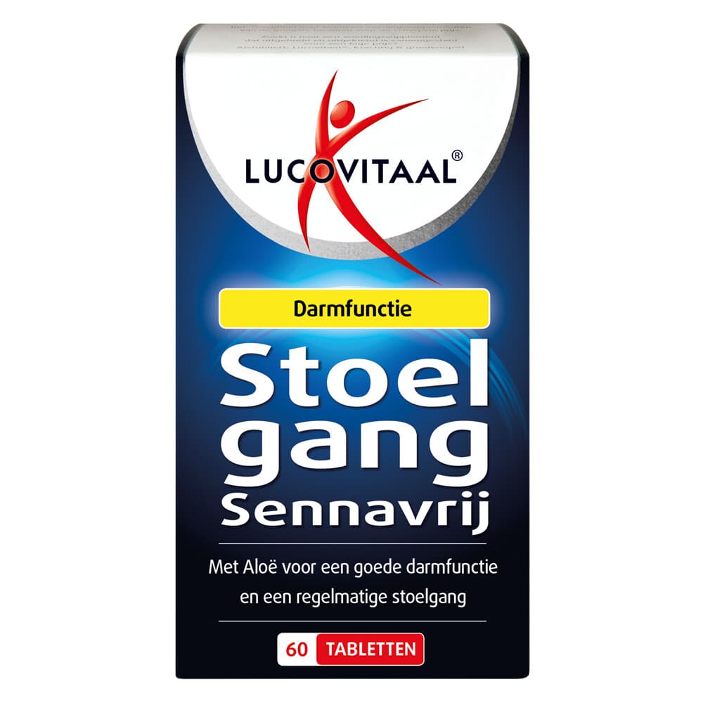 Gratis Verzending: 3x Lucovitaal Stoelgang Sennavrij 60 tabletten