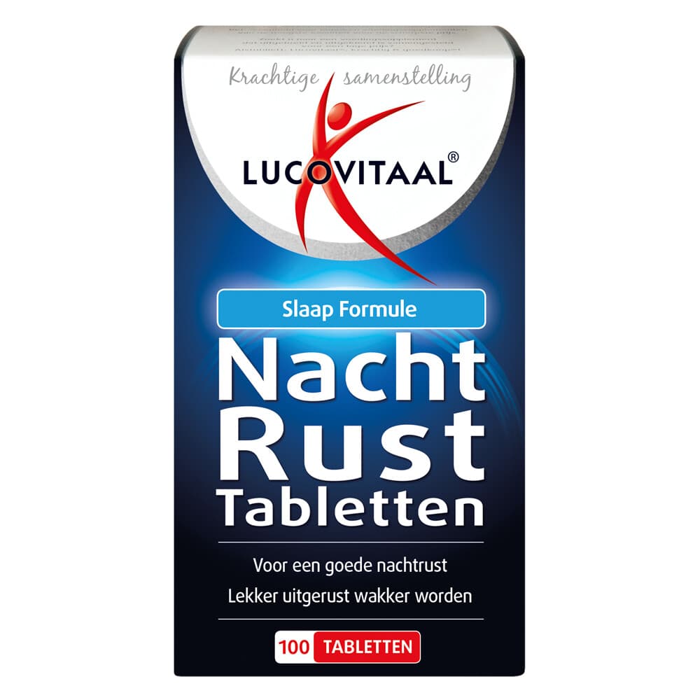 2+2 gratis: Lucovitaal Nachtrust 100 tabletten