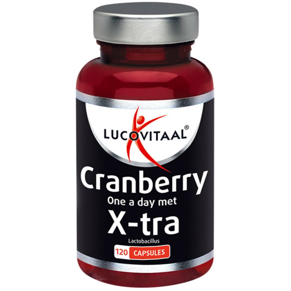 2+2 gratis: Lucovitaal Cranberry X-tra One a Day 120 capsules