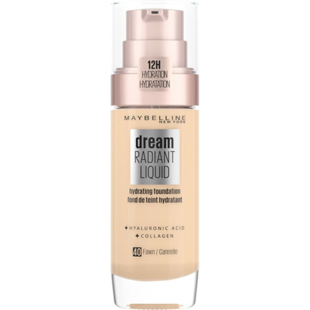 2x Maybelline Dream Radiant Liquid Foundation 40 Fawn