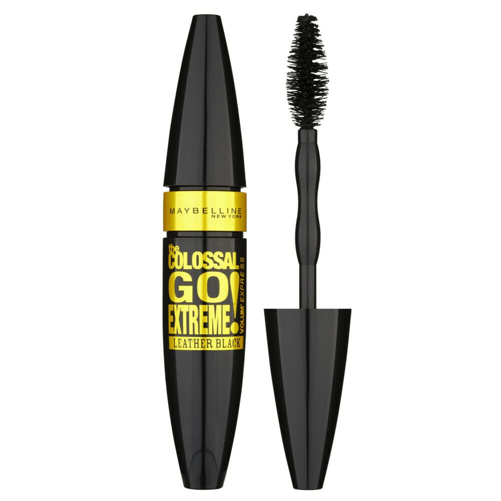 1+1 gratis: Maybelline Volum'Express Colossal Mascara Go Extreme Leather Black