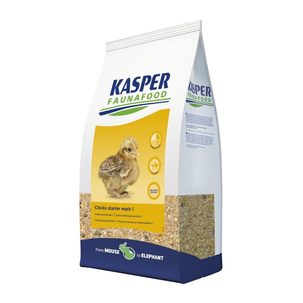 3x Kasper Faunafood Kuikenopfokmeel 1 4 kg