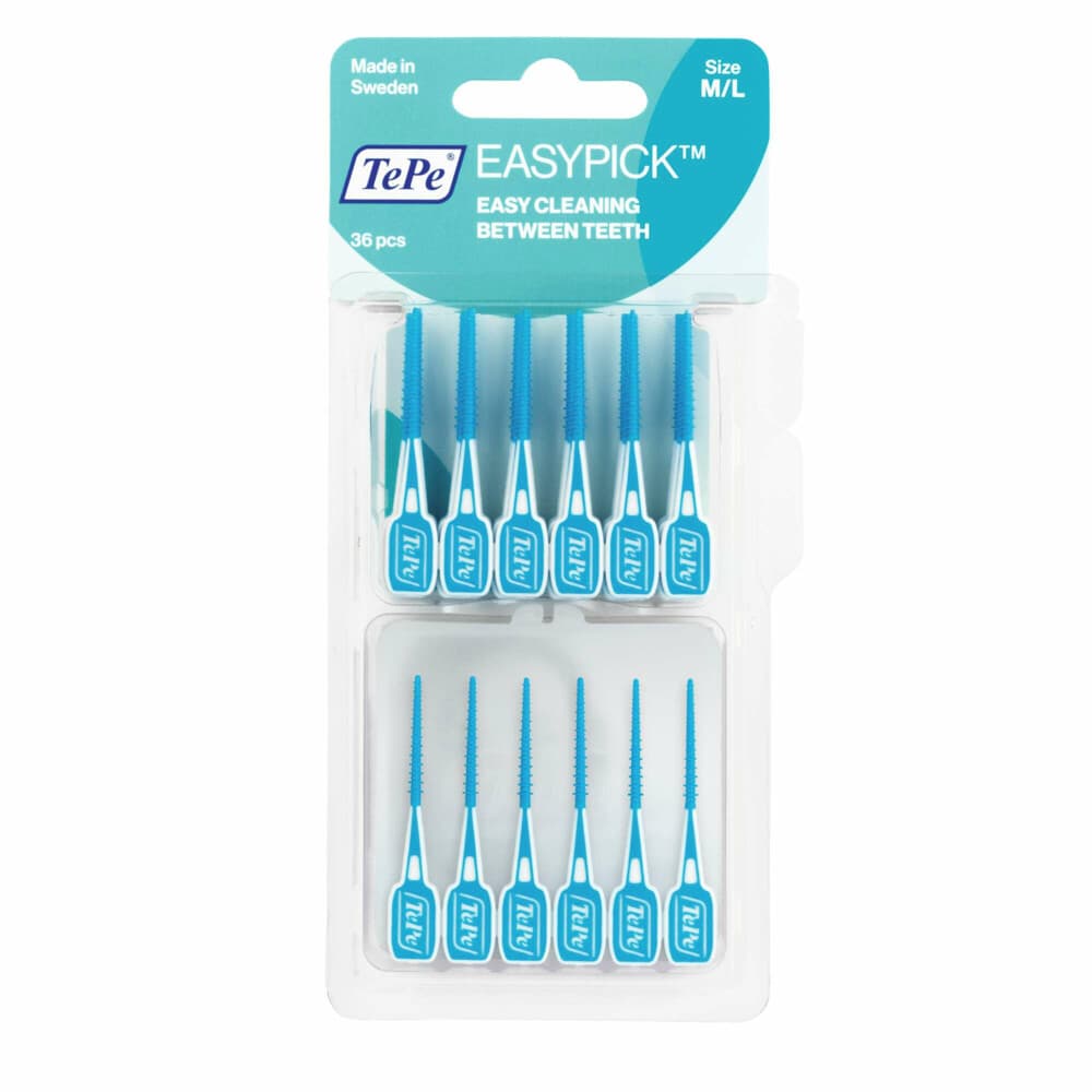 3x TePe EasyPick Maat M/L 36 stuks