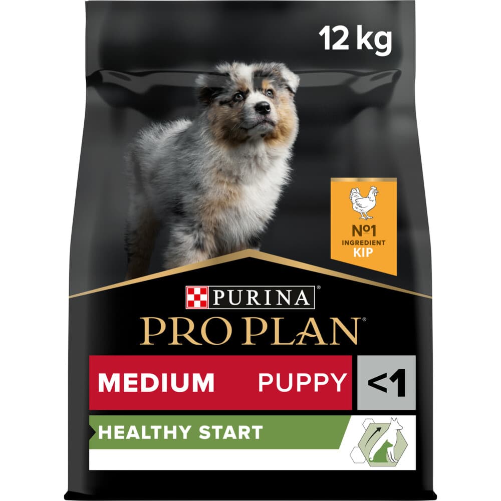 Pro Plan Hondenvoer Droog Puppy Medium Healthy Start Kip 12 kg