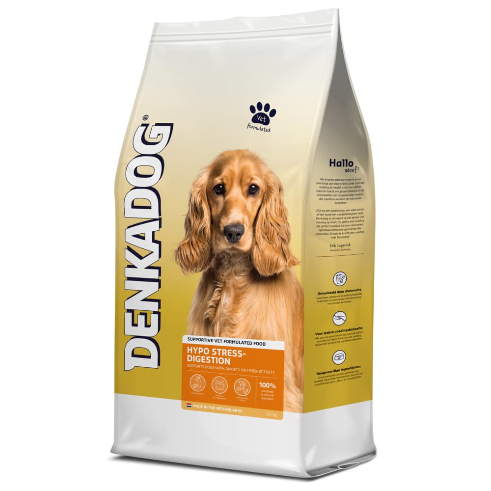 Denkadog Hondenvoer Hypo Stress Digestion 12,5 kg