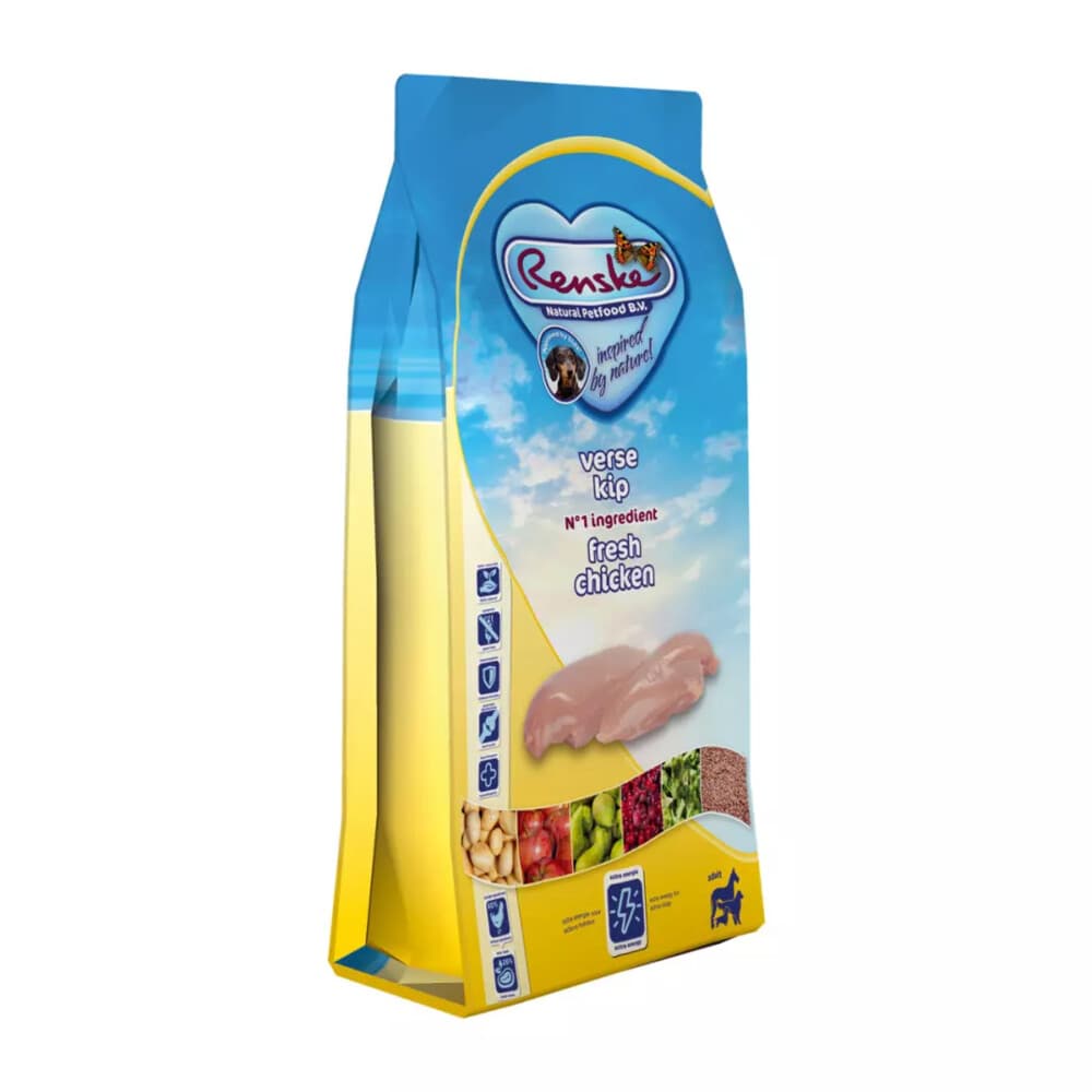 Renske Super Premium Adult Hondenvoer Kip Graanvrij 12 kg