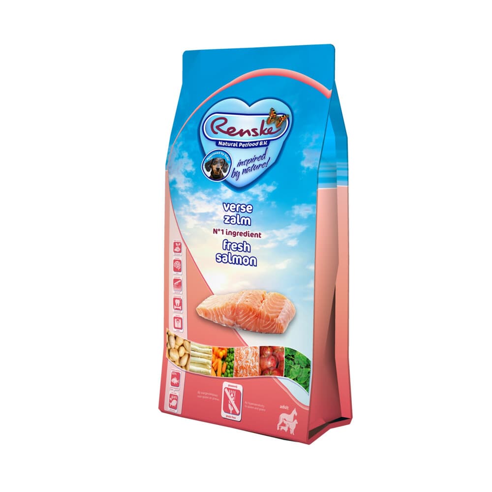 Renske Super Premium Graanvrij Adult Hondenvoer Zalm 12 kg