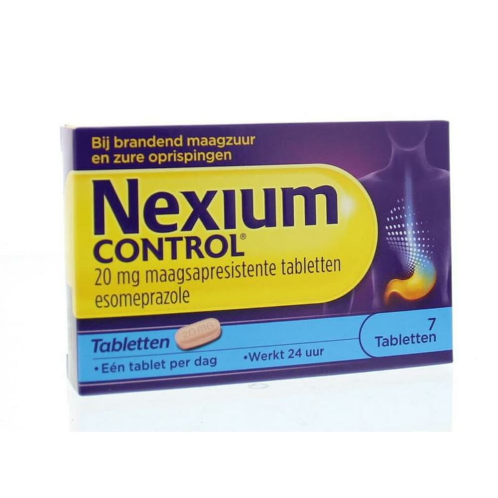 Nexium Control Tabletten 20 mg 7 tabletten