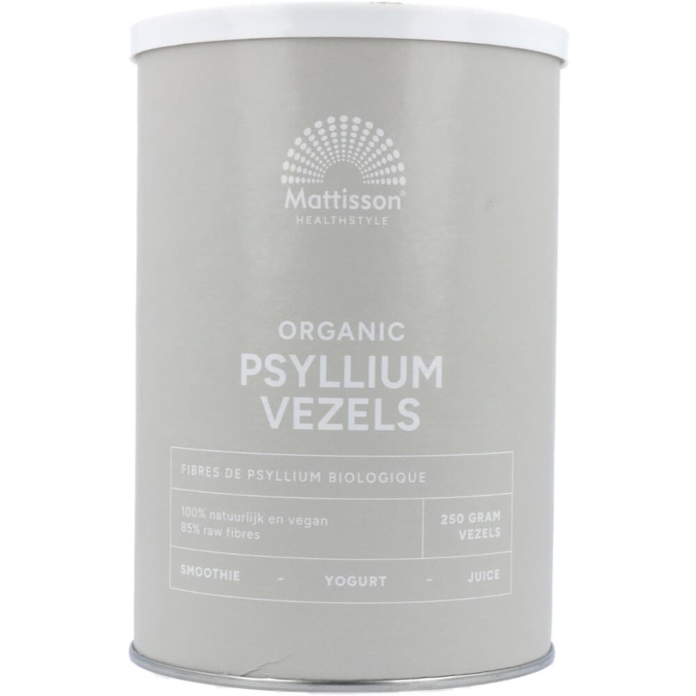 Gratis Verzending: Mattisson Psyllium Vezels Biologisch 250 gr