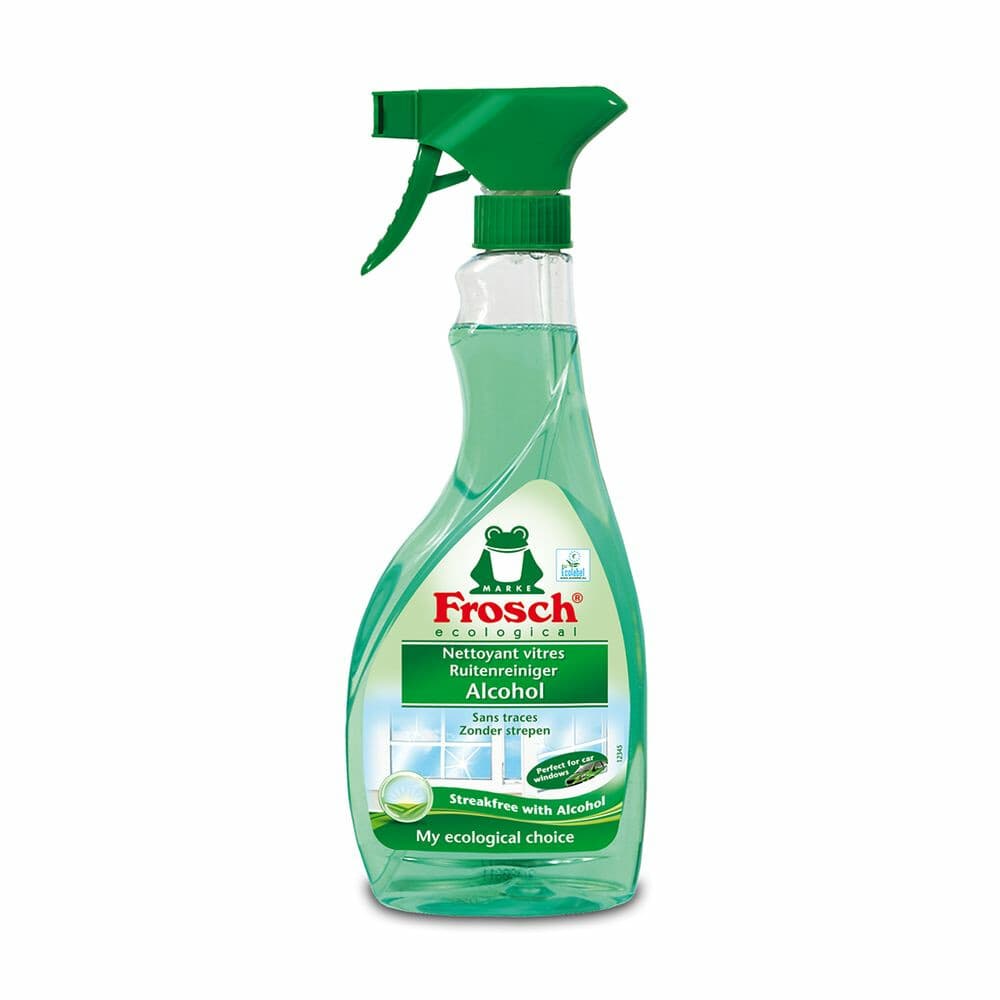 8x Frosch Ruitenreiniger Spray met Alcohol 500 ml