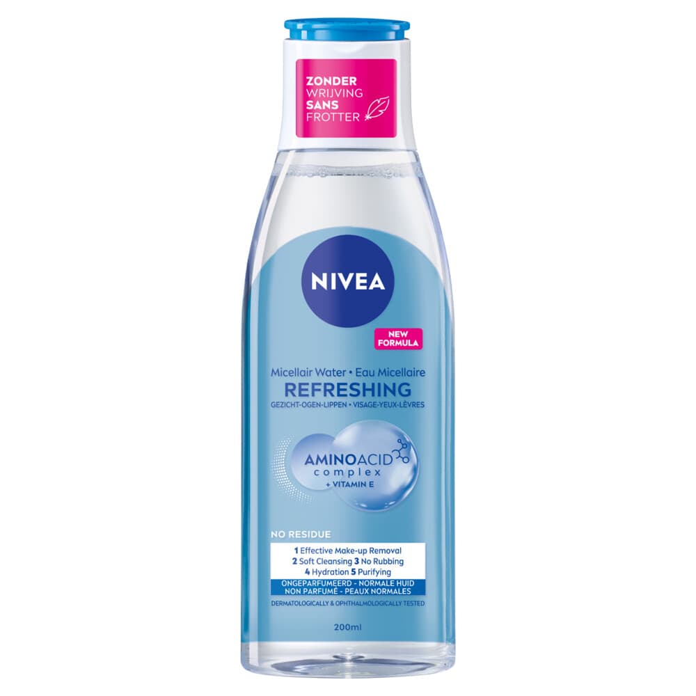 1+1 gratis: NIVEA Micellair Water Refreshing Normale Huid 200 ml
