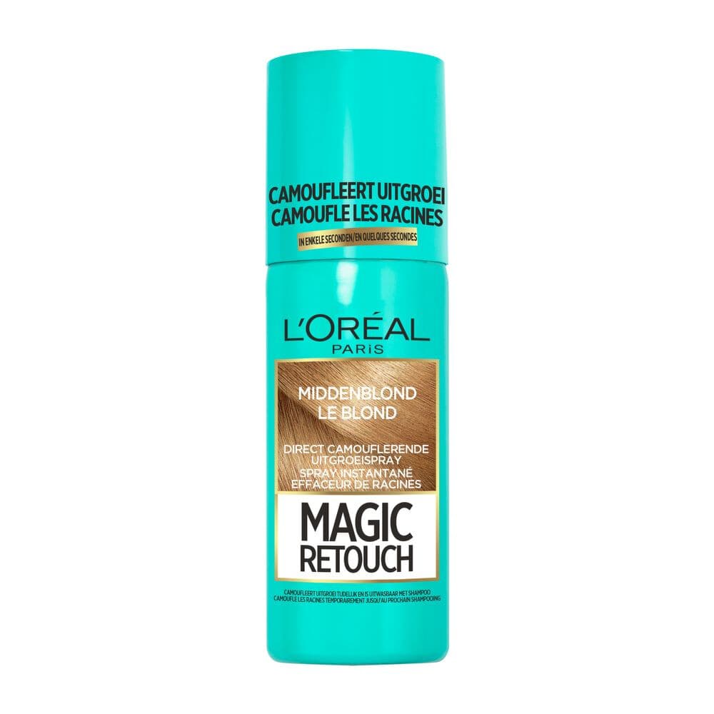1+1 gratis: L'Oréal Magic Retouch Uitgroeispray Middenblond 75 ml