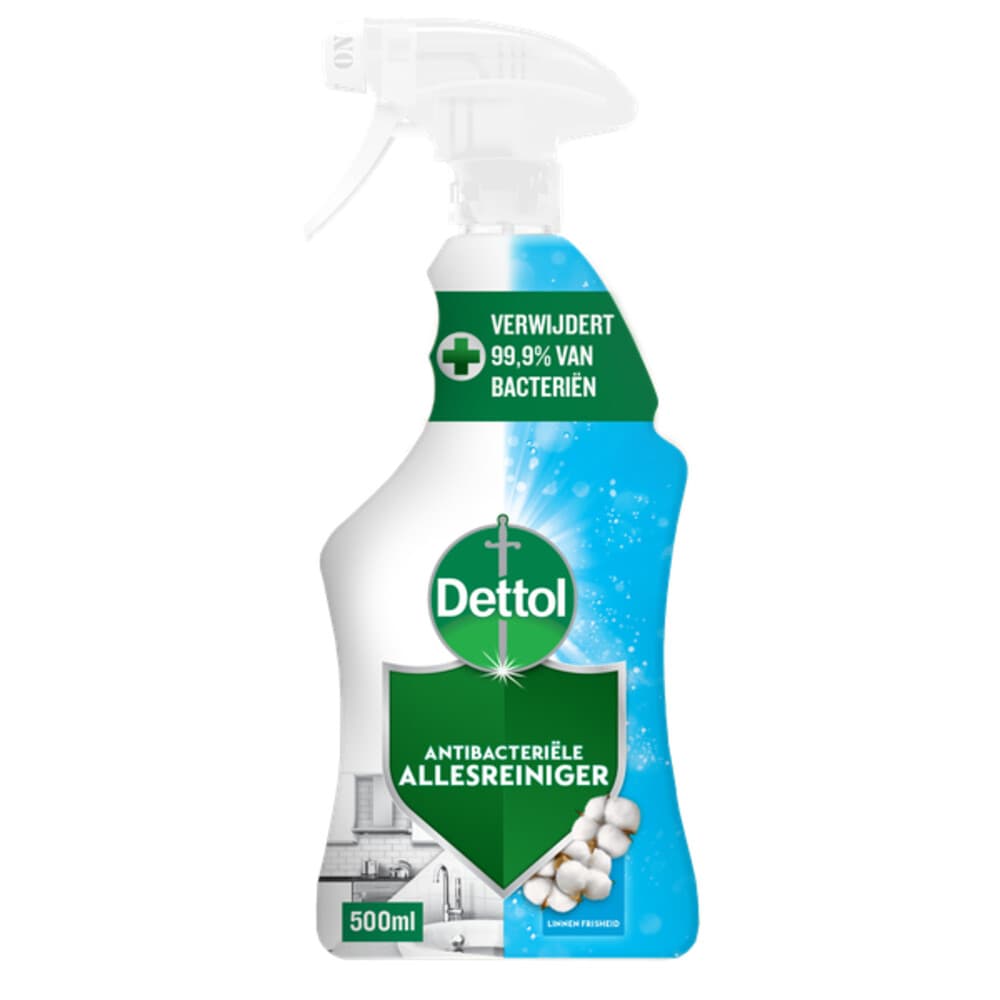 Dettol Power&Fresh Spray Katoenfris Allesreiniger 500 ml