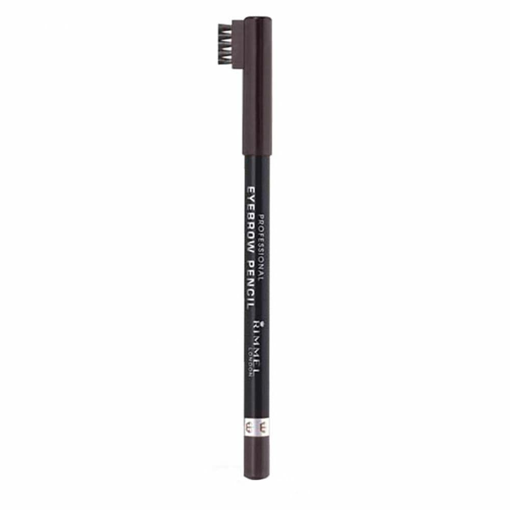 3x Rimmel Professional Eyebrow Pencil 001 Dark Brown