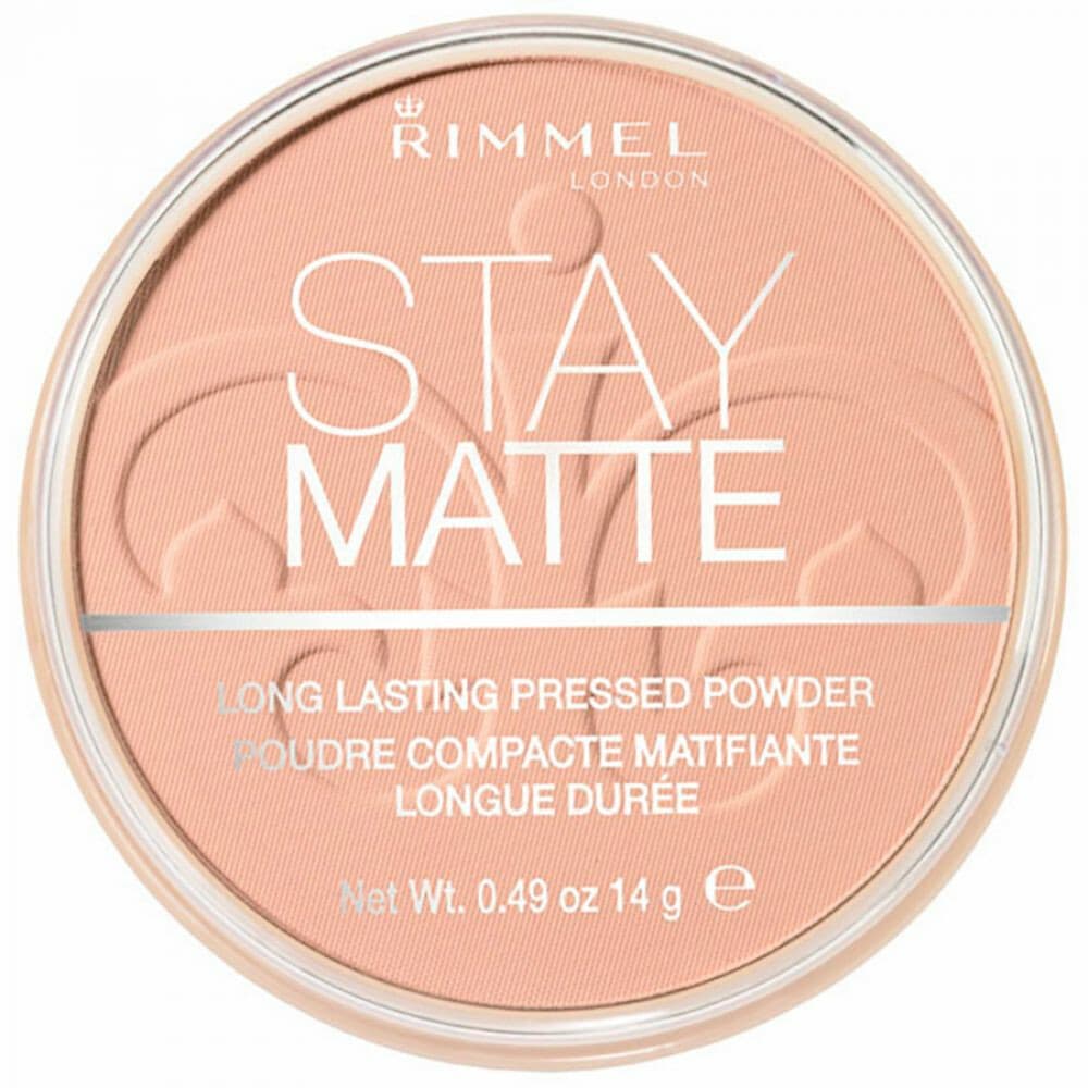 3x Rimmel Stay Matte Pressed Powder 008 Cashmere 14 gr