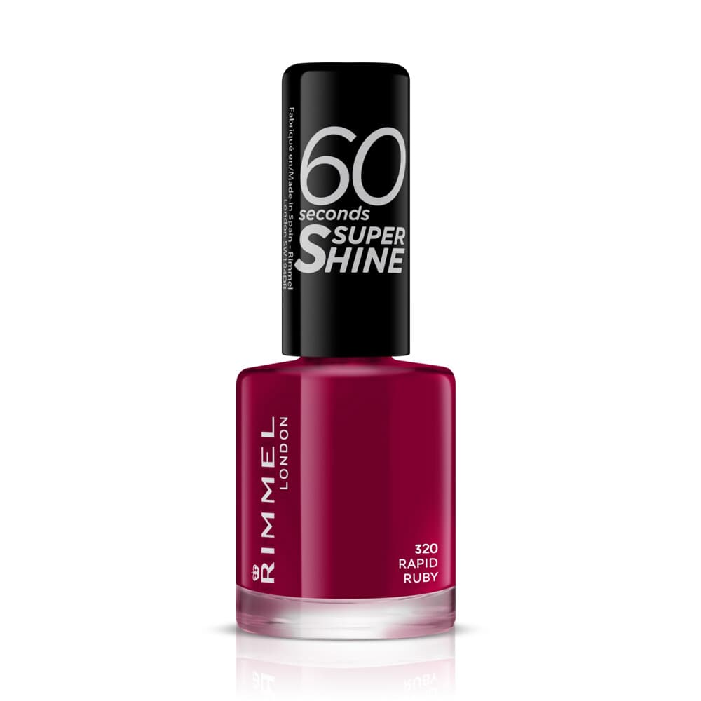 Rimmel Nagellak 60 Seconds SuperShine 320 Rapid Ruby 8 ml