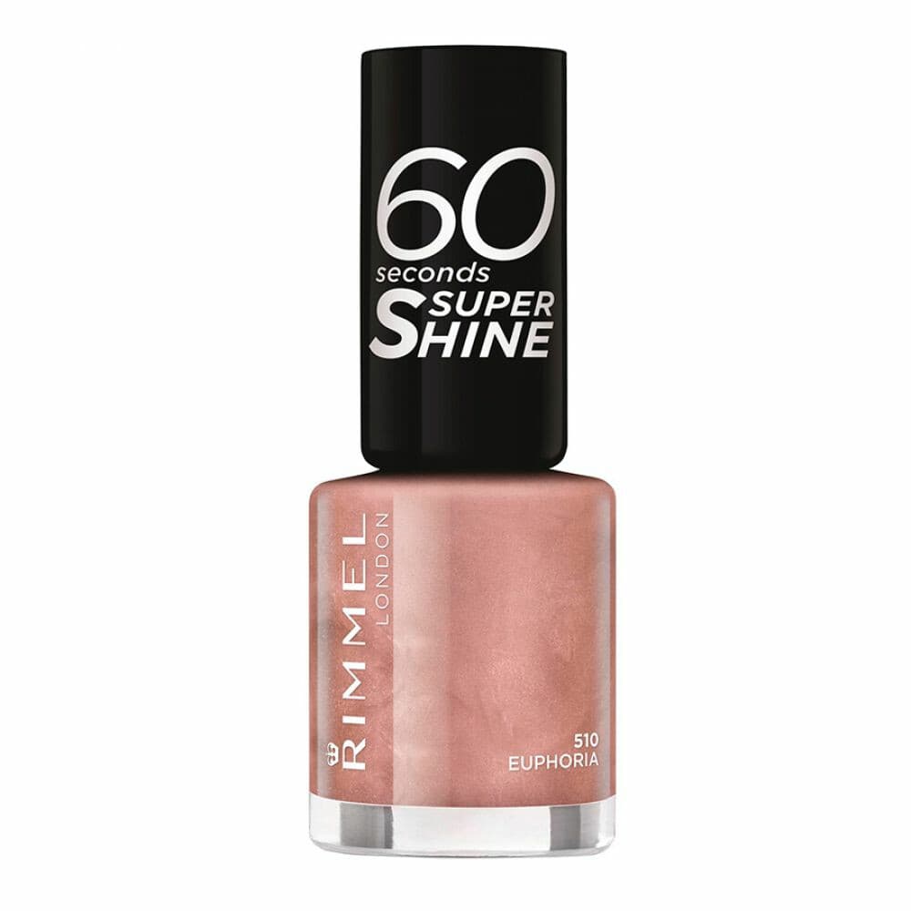 3x Rimmel 60 Seconds Supershine Nagellak 510 Euphoria 8 ml