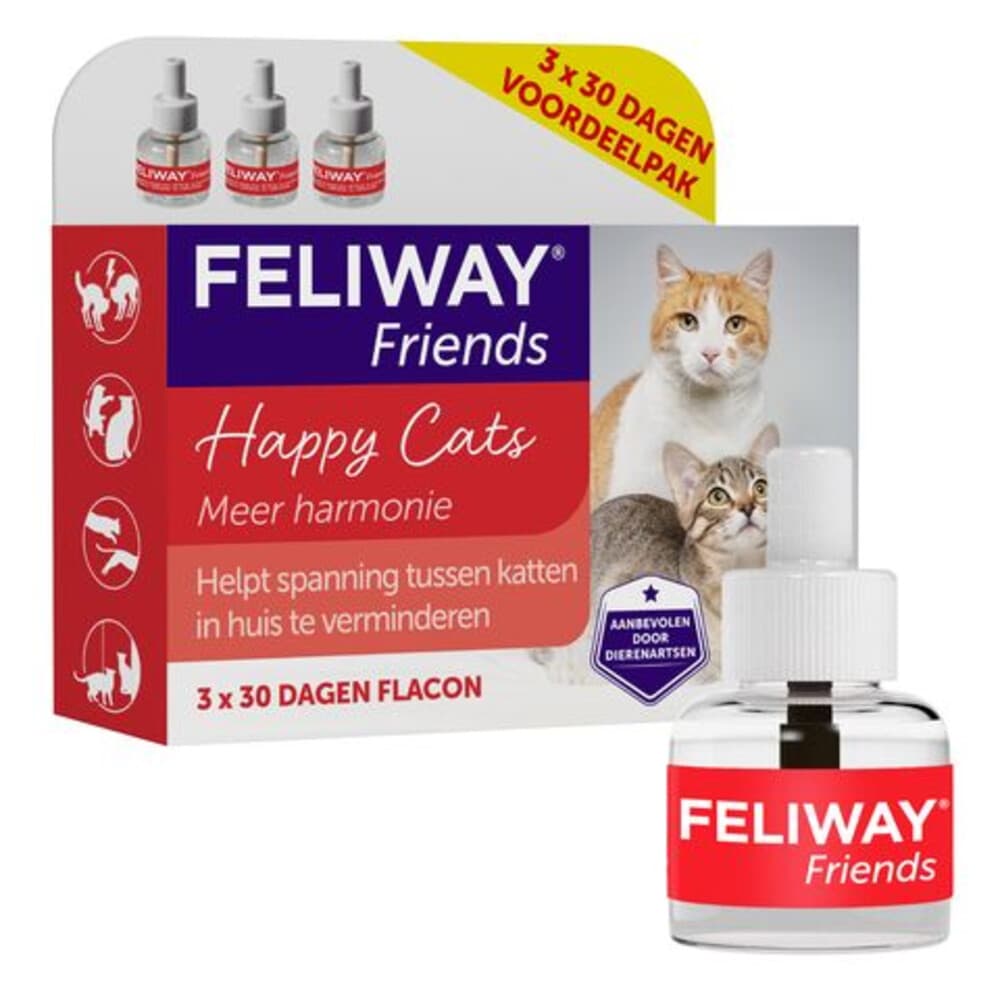 Feliway Friends Navulling 3 x 48 ml
