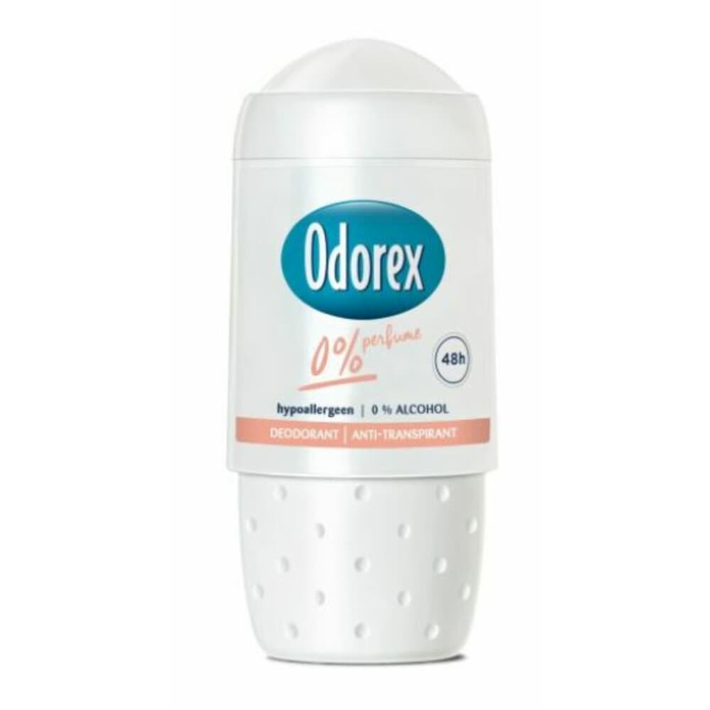 3x Odorex Deodorant Roller 0% 50 ml