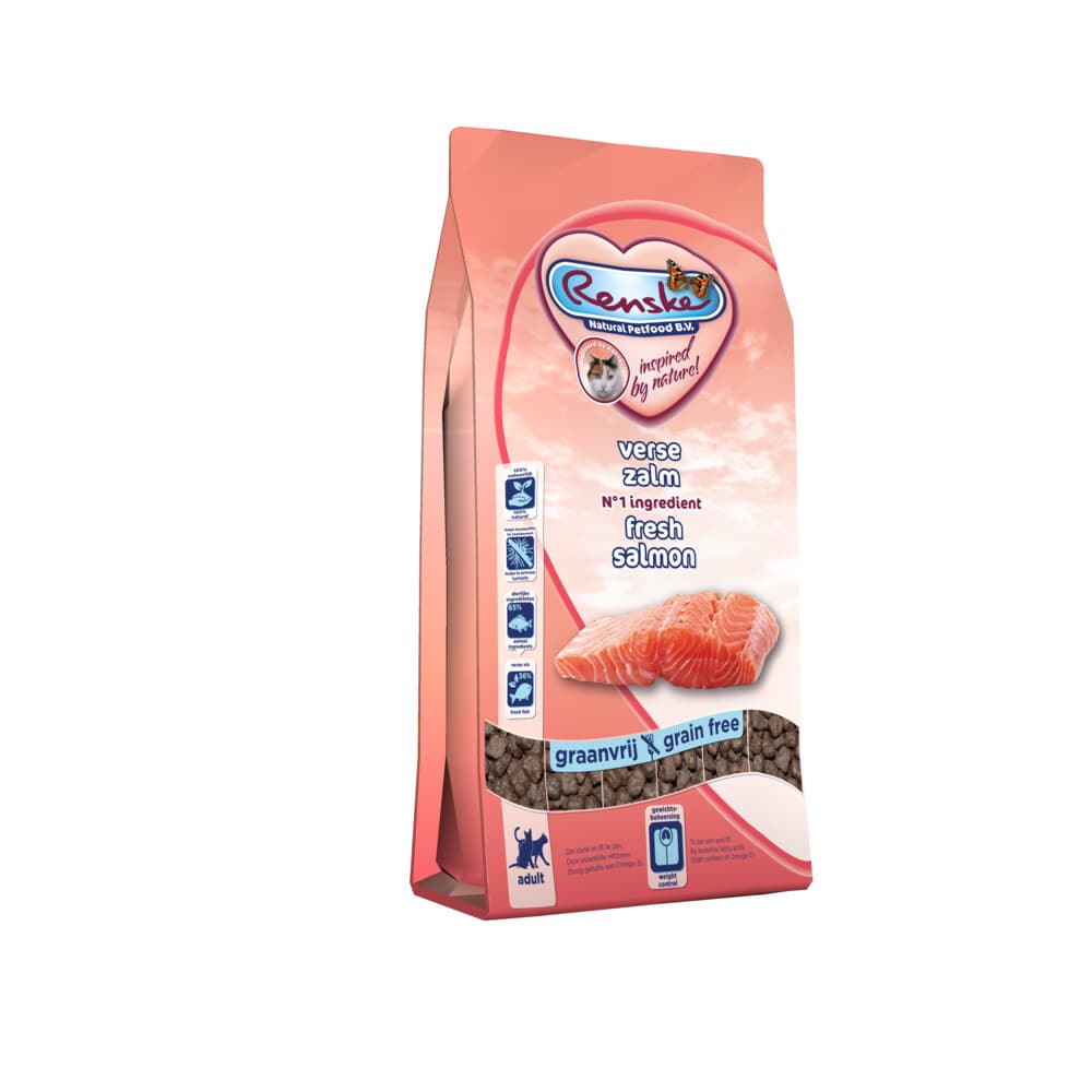 Renske Super Premium Adult Kattenvoer Zalm 6 kg