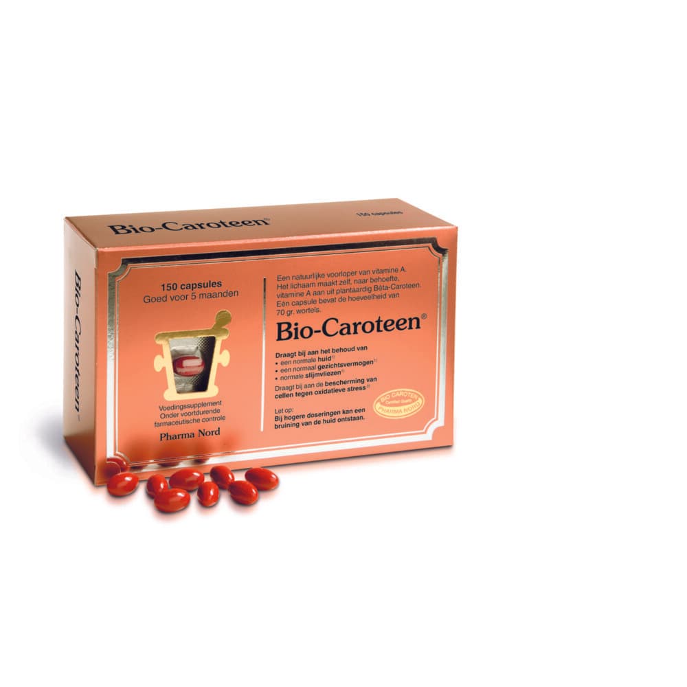 Gratis Verzending: 2x Pharma Nord Bio-Caroteen 150 capsules