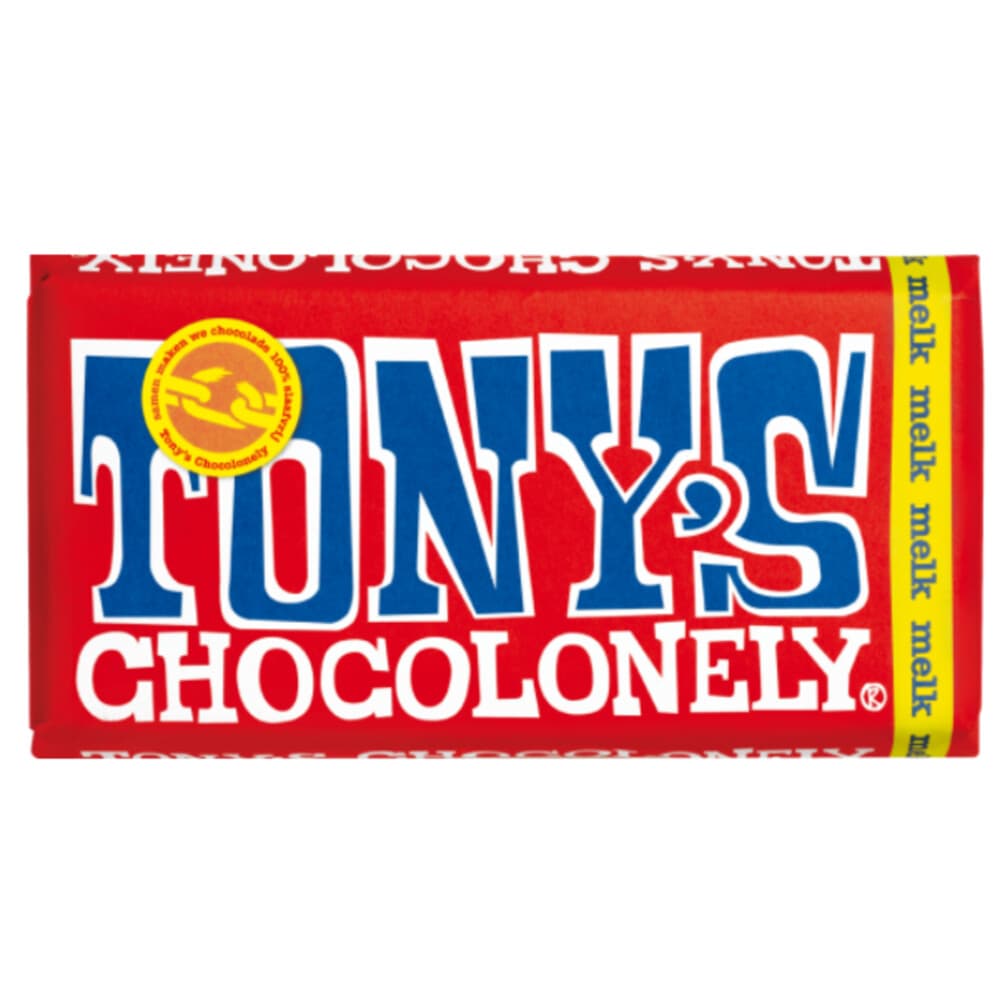 5x Tony's Chocolonely Melk Original 180 gr