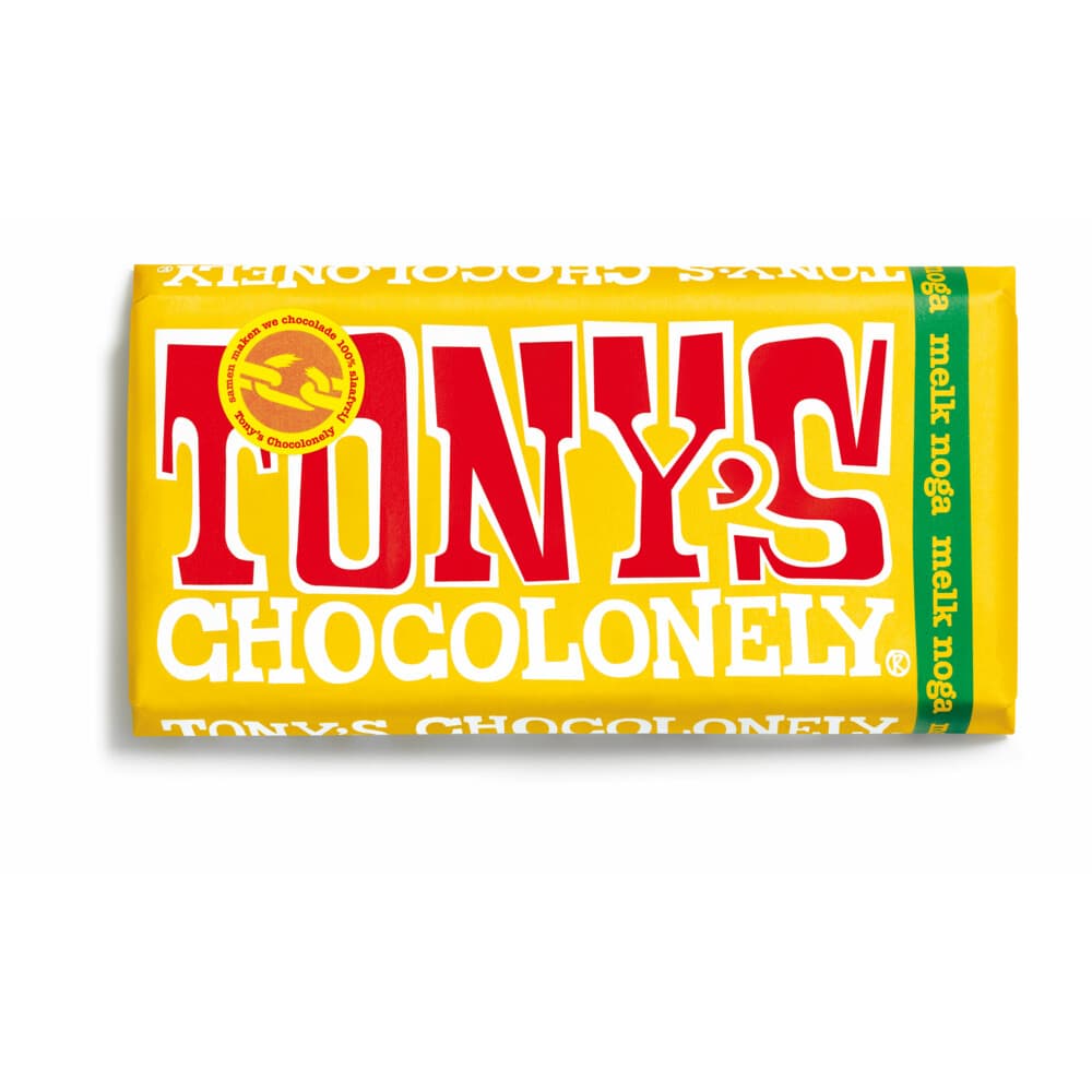 Tony's Chocolonely Melk Noga 180 gr