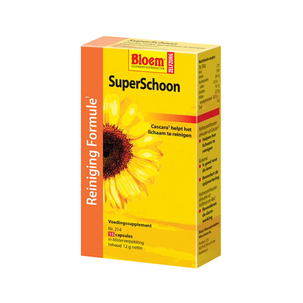 Gratis Verzending: Bloem SuperSchoon 15 capsules