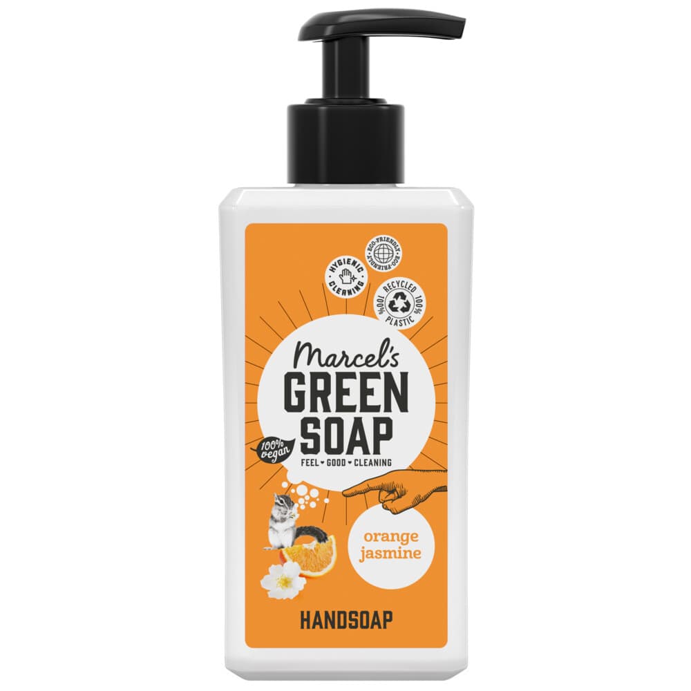 Marcel's Green Soap Handzeep Sinaasappel&Jasmijn 250 ml