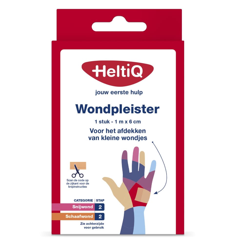 HeltiQ Wondpleister 6 cm