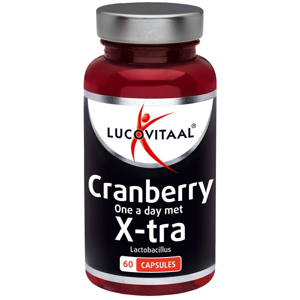 Gratis Verzending: 3x Lucovitaal Cranberry X-tra 60 capsules