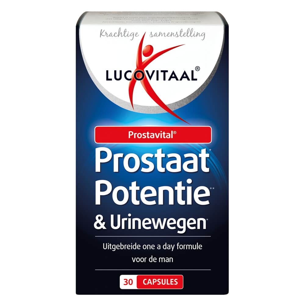 2+2 gratis: Lucovitaal Prostavital Prostaat Potentie en Urinewegen 30 capsules